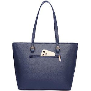 Stylish Faux Leather Tote Handbag for Women