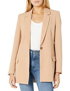 Blake Long Blazer for Women in Praline