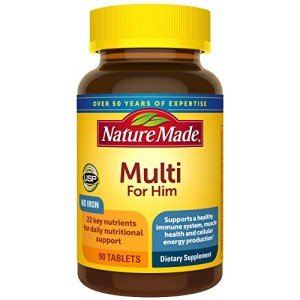 Nature Made Multivitamins for Men - 90 Tablets