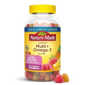 Nature Made Women's Multivitamin Gummies with Omega-3