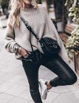Cozy Batwing Sleeve Oversized Sweater for Women
