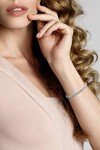 Miabella 925 Sterling Silver Byzantine Bracelet for Women