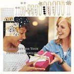 17-Piece Pearl Brooch Pin Set with Storage Box