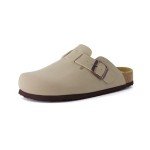 CUSHIONAIRE Hana Women's Vegan Suede Clogs