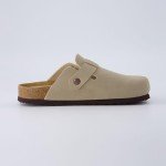 CUSHIONAIRE Hana Women's Vegan Suede Clogs