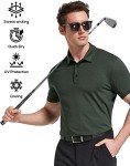 Men’s Polo Shirt 5 Pack - Quick Dry Golf Tees