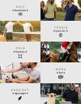 Men’s Polo Shirt 5 Pack - Quick Dry Golf Tees