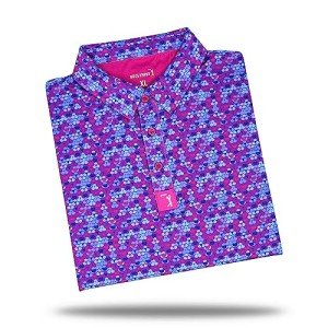 Whale Tail Funny Golf Polo Shirt for Men
