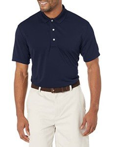 Men's Airflux Short Sleeve Golf Polo - True Navy