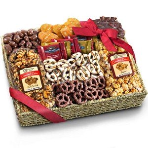 Decadent Chocolate, Caramel, and Crunch Gift Basket