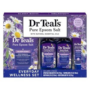 Dr Teal's Sleep Blend Holiday Bath Set