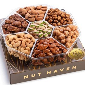 Gourmet Holiday Nuts Gift Basket Assortment