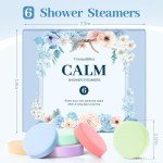 TranquilBliss Shower Steamers - 6 Aromatic Scents