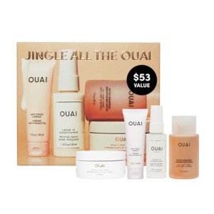 OUAI Jingle All The OUAI Travel Gift Set