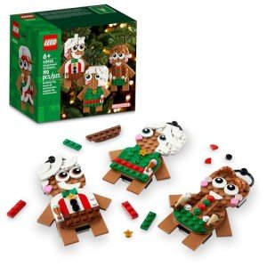 LEGO Gingerbread Christmas Tree Ornaments Set