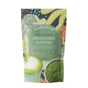 Sweetened Matcha Powder for Lattes, Baking, Smoothies