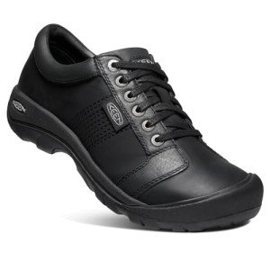KEEN Men's Austin Oxford Shoes, Black, Size 14