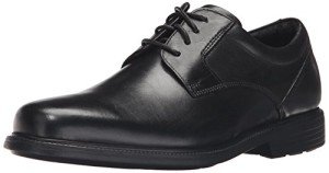 Rockport Men's Charlesroad Black Oxfords, Size 10W
