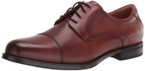 Florsheim Men's Cognac Cap Toe Oxford Shoes 12W