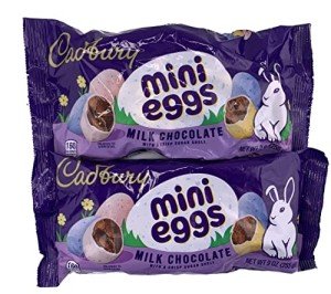 Chocolate Mini Eggs Easter Candy - 2 Pack