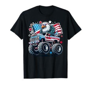 Patriotic USA Eagle American Flag T-Shirt