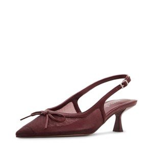 Madden Girl Women's Wine Mesh Pump, Size 5