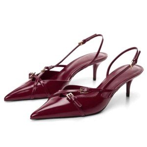 Stylish Slingback Kitten Heels for Women