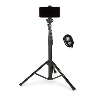 64-inch Extendable Tripod for Phones and Selfies