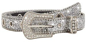 Vintage Rhinestone Western Belt for Cowgirls