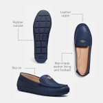 COACH Marley Driver Flats for Women - True Navy