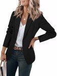 Cicy Bell Women's Casual Open Front Blazer