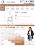 Cicy Bell Women's Casual Open Front Blazer