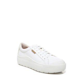 Dr. Scholl's Women's White Slip-On Fashion Sneakers