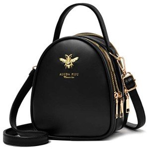 Stylish Small Crossbody Bag for Women - Black