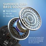 Wireless Earbuds with Deep Bass and Charging Case