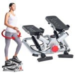 Sunny Health & Fitness Twist Stepper for Home Workouts