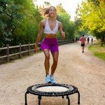 JumpSport 39" Adjustable Bounce Fitness Trampoline