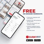 Sunny Health & Fitness Programmable Elliptical Trainer