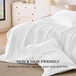 Luxury Satin Queen Duvet Cover Set, 3 Pieces