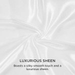 Luxury Satin Queen Duvet Cover Set, 3 Pieces