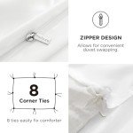 Luxury Satin Queen Duvet Cover Set, 3 Pieces