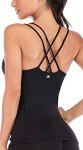 Activewear Yoga Tank Top with Built-in Bra