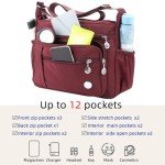 Multi-Pocket Women's Crossbody Tote Handbag