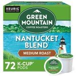 Green Mountain Nantucket Blend K-Cup Pods, 72 Count