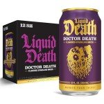 Liquid Death Doctor Death Sparkling Water 12-Pack