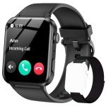 IOWODO Smart Watch with Call, Health & Sports Features