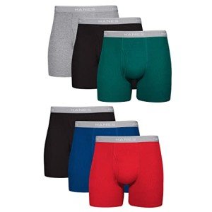 Hanes Men's Cool Dri Boxer Briefs - Multi-Pack
