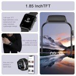 IOWODO Smart Watch with Call, Health & Sports Features