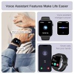 IOWODO Smart Watch with Call, Health & Sports Features