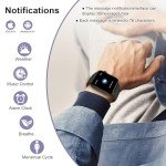 IOWODO Smart Watch with Call, Health & Sports Features